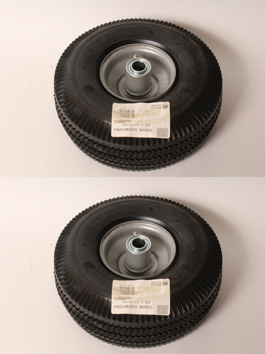 2 PK Billy Goat G400295 Pneumatic Wheel F1302H F1402S F601HS F902H F902S 400295