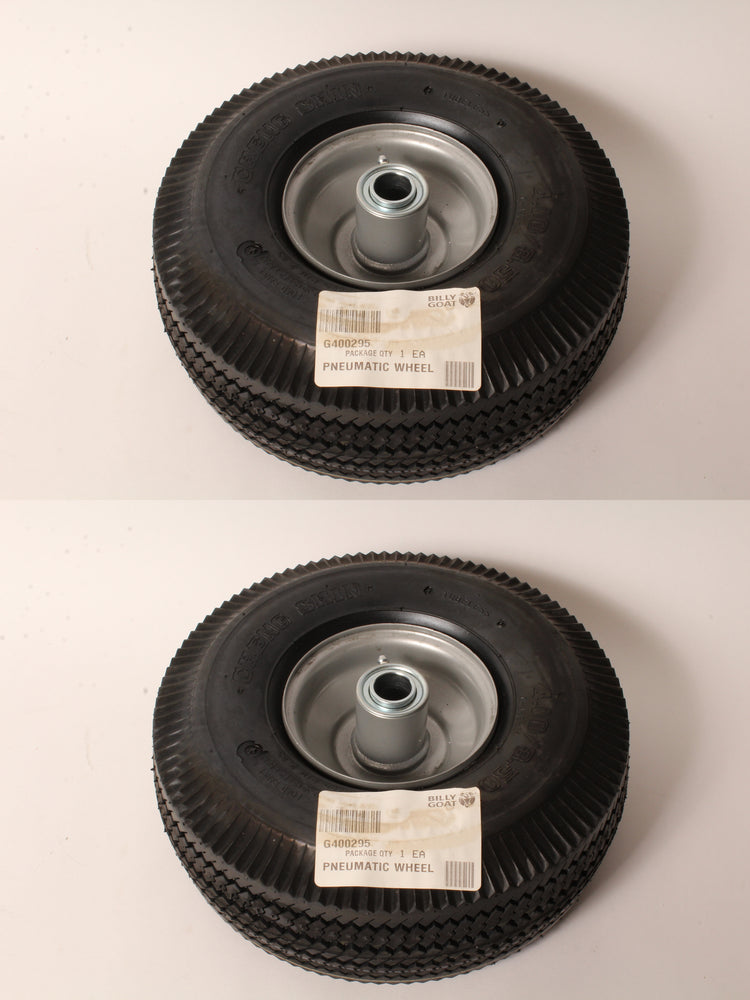 2 PK Billy Goat G400295 Pneumatic Wheel F1302H F1402S F601HS F902H F902S 400295