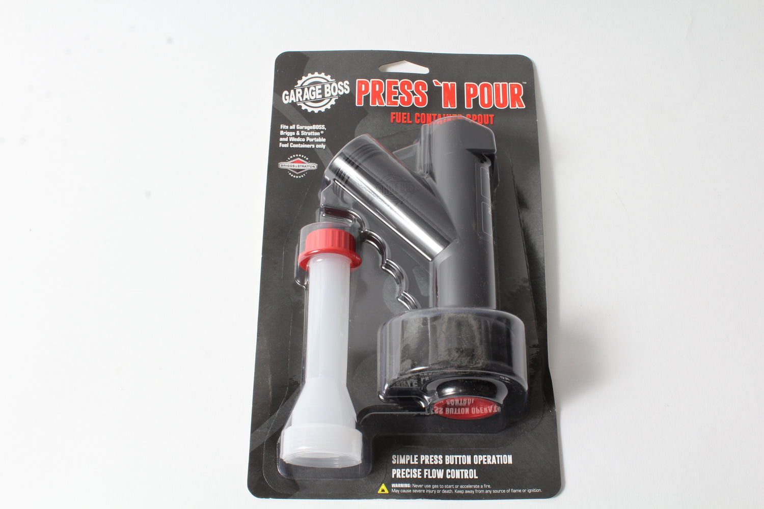 Genuine Garage Boss GB410 Press N Pour Spout for All Garage Boss Cans