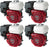 4 Pack Honda GX160UT2QX2 Horizontal Engine 163cc 3/4in. x 2 7/16in. Shaft