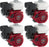 4 Pack Honda GX160UT2QX2 Horizontal Engine 163cc 3/4in. x 2 7/16in. Shaft