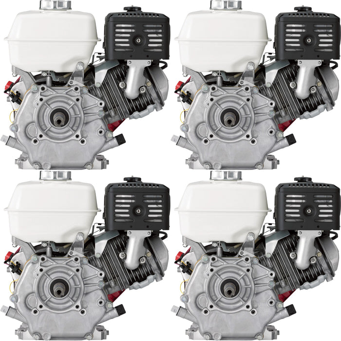 4 Pack Honda GX270UT2QA2 Horizontal Engine 270cc  1in. x 3 31/64in. Shaft