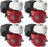 4 Pack Honda GX270UT2QA2 Horizontal Engine 270cc  1in. x 3 31/64in. Shaft