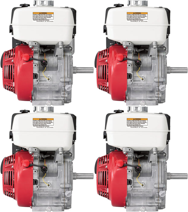 4 Pack Honda GX270UT2QA2 Horizontal Engine 270cc  1in. x 3 31/64in. Shaft