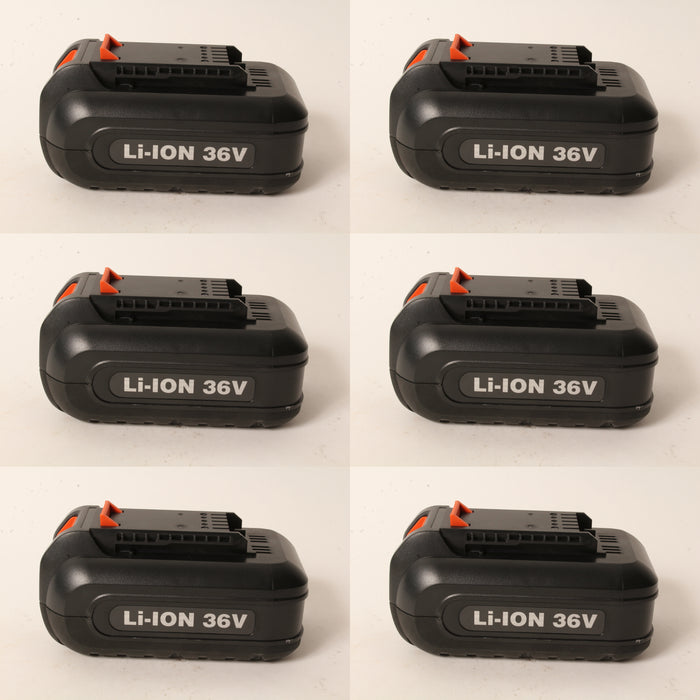 6 PK Genuine Echo LBC360 36V 94 Watt Lithium Ion Battery Fits DSRM200