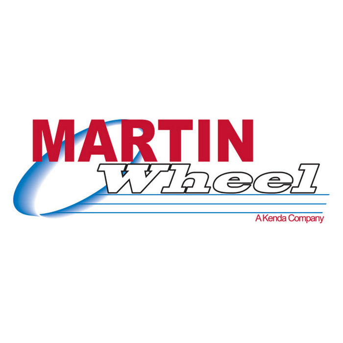 2 Pack Martin 9354DC-U-JD Flat Free Caster Wheel For John Deere AM11510 9x3.50-4