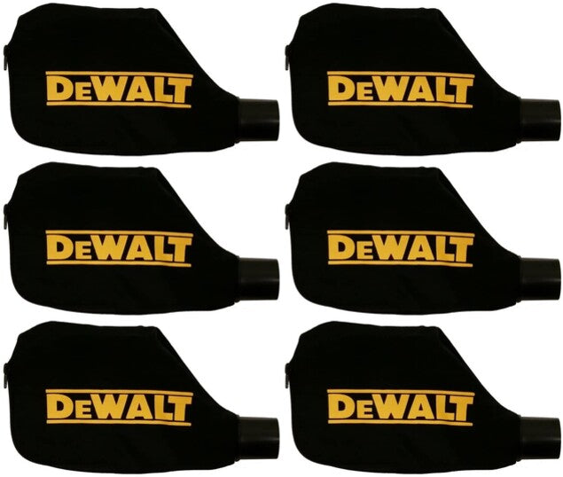 6 DeWalt N126162 Dust Bag DWS709 DWS782 DWS780 DWS779 DHS716T2 DHS790 DHS790T2