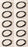 10 Porter Cable N252499 Compressor Air Hose Fits DeWalt Bostitch Black & Decker