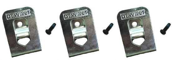 3 PK OEM DeWalt Belt Hook N268241 For DeWalt Hammer Drill Impact Driver Wrench