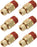 6 PK Porter Cable Compressor Drain Valve Fits DeVilbiss Craftsman 1/4" NPT
