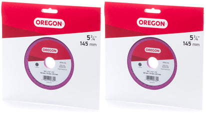 2 Pack Oregon OR534-516A Grinding Wheel 5 3/4" x 5/16"