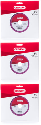 3 Pack Oregon OR534-516A Grinding Wheel 5 3/4" x 5/16"