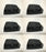 6 Genuine Echo P021007154 Air Filter Covers CS370 CS400 CS450 CS510 CS520 CS530