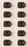 10 PK Genuine Echo P021049750 Air Filter Case Replaces P021004480 OEM