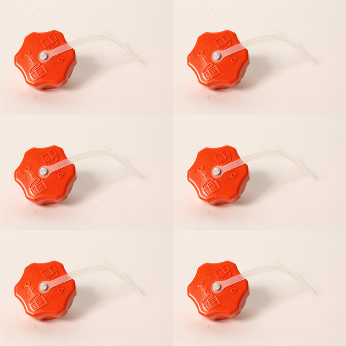 6 PK Echo P100006490 Fuel Cap ASM PB403 PB413 PB460 PB461 PB500 PB610 PB620 OEM