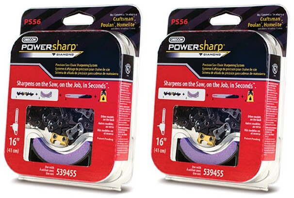 2 Pack Oregon PS56 PowerSharp® Chain and Stone 16"