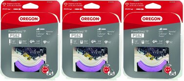 3 Pack Oregon PS62 PowerSharp® Chain and Stone 18"