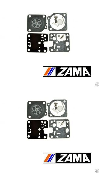 2 Pk OEM Zama RB-123 Carburetor Repair Rebuild Kit For RB-K75 RB-K85 K86 RB-K92