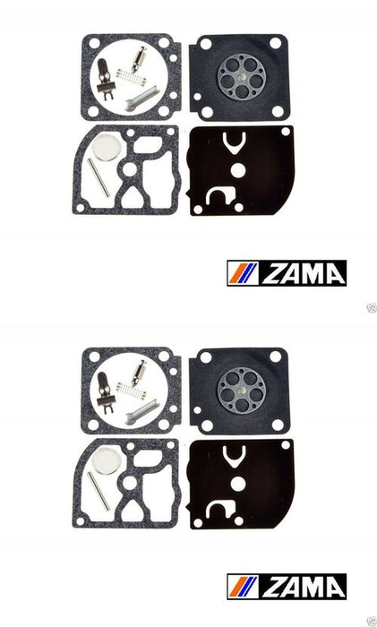 2 Pk OEM Zama RB-57 Carburetor Repair Kit Fits C1M-H57 C1M-H58 A B Homelite RB57