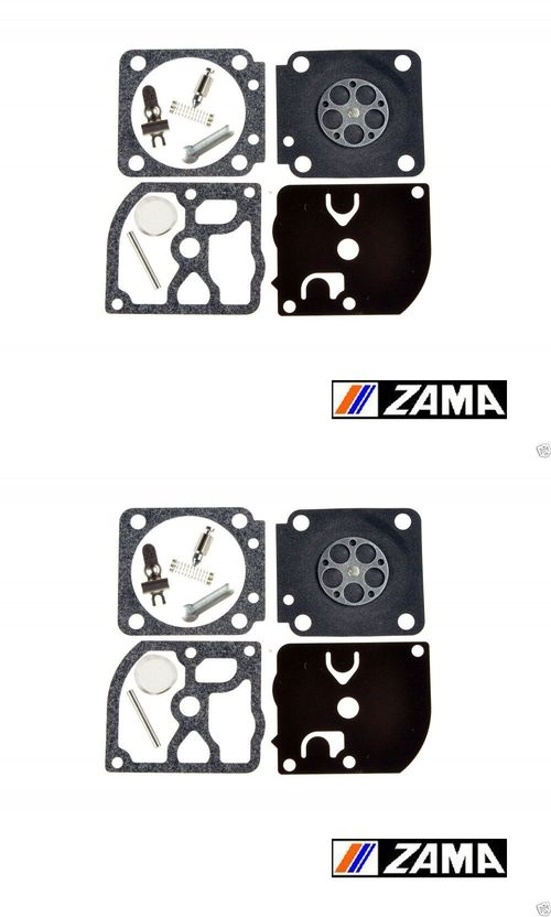 2 Pk OEM Zama RB-57 Carburetor Repair Kit Fits C1M-H57 C1M-H58 A B Homelite RB57