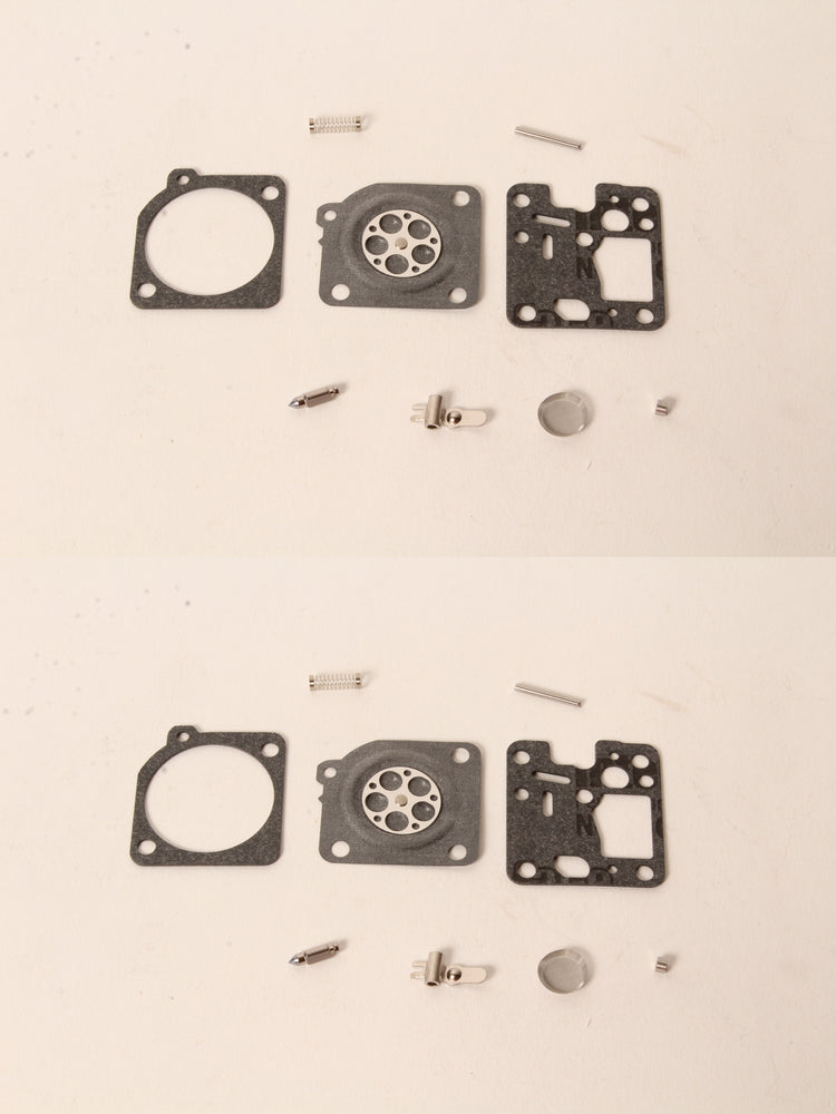 2 Pack Genuine Zama RB-188 Carburetor Repair Rebuild Kit RB188 OEM