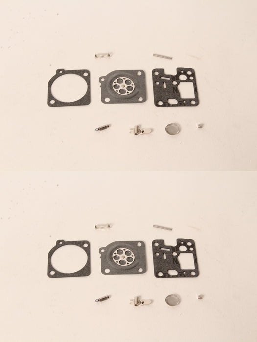 2 Pack Genuine Zama RB-188 Carburetor Repair Rebuild Kit RB188 OEM