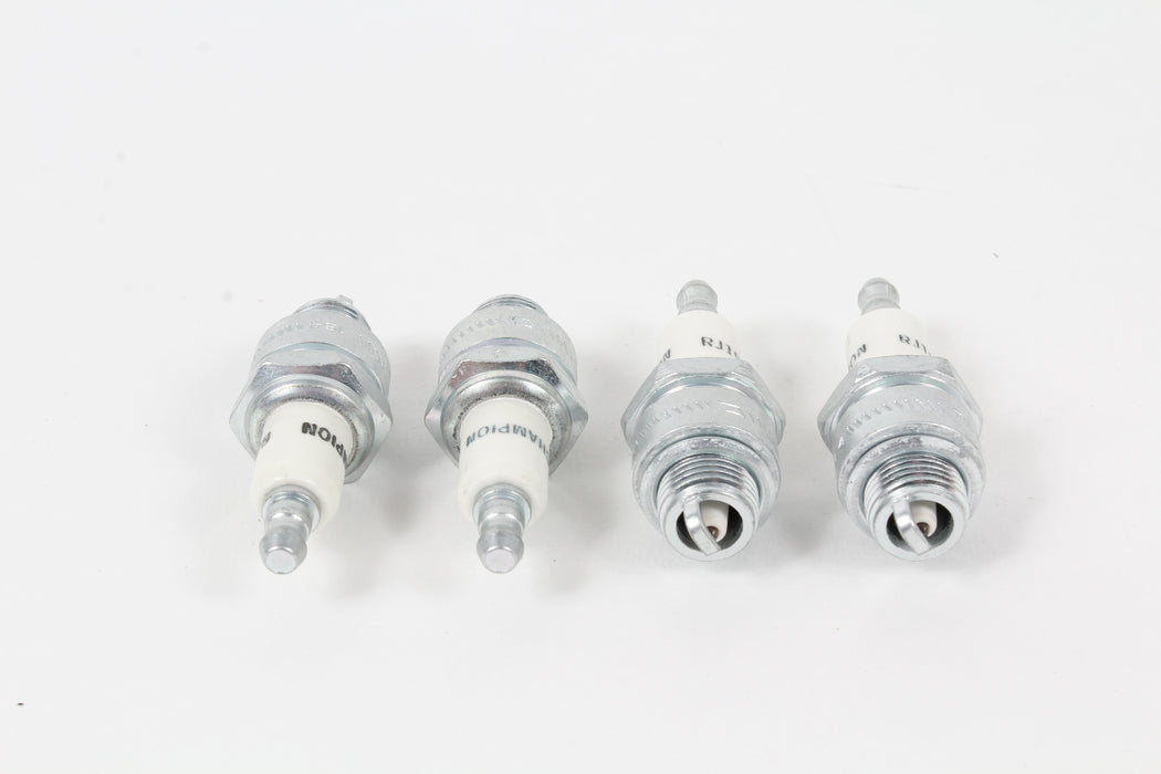 4 Pack Genuine Champion RJ19HX Spark Plug Copper Plus 973