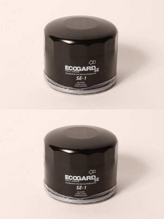 2 Ecogard SE-1 Oil Filters For Kawasaki 49065-7007 49065-0721 B&S 492932 696854
