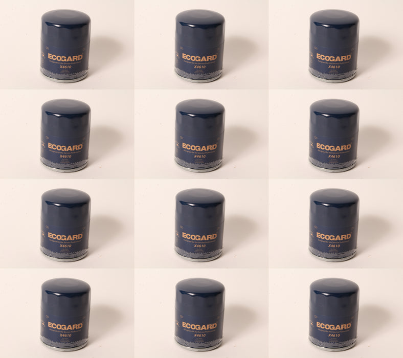 12 PK Ecogard Oil Filter Fits Honda 15400-PLM-A02PE Rotary 13237