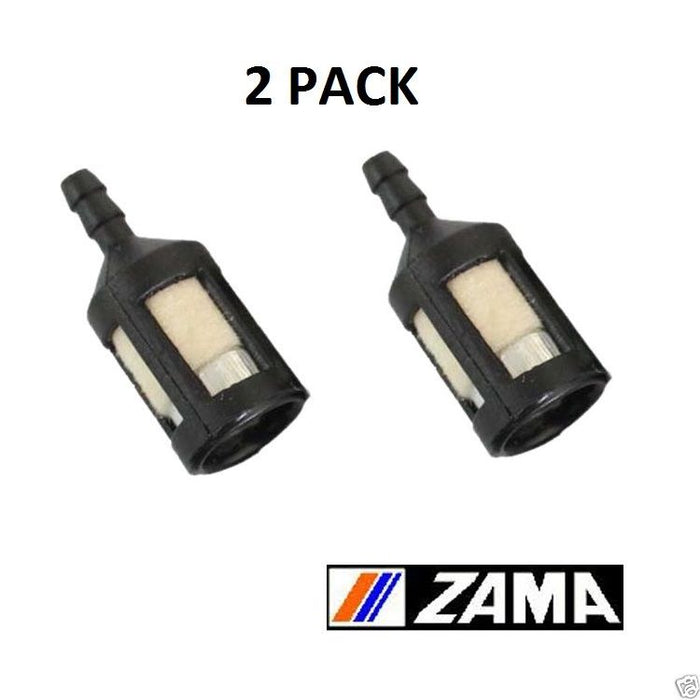 2 Pack Genuine Zama ZF-1 Fuel Filter Fits McCulloch Homelite Husqvarna Stihl